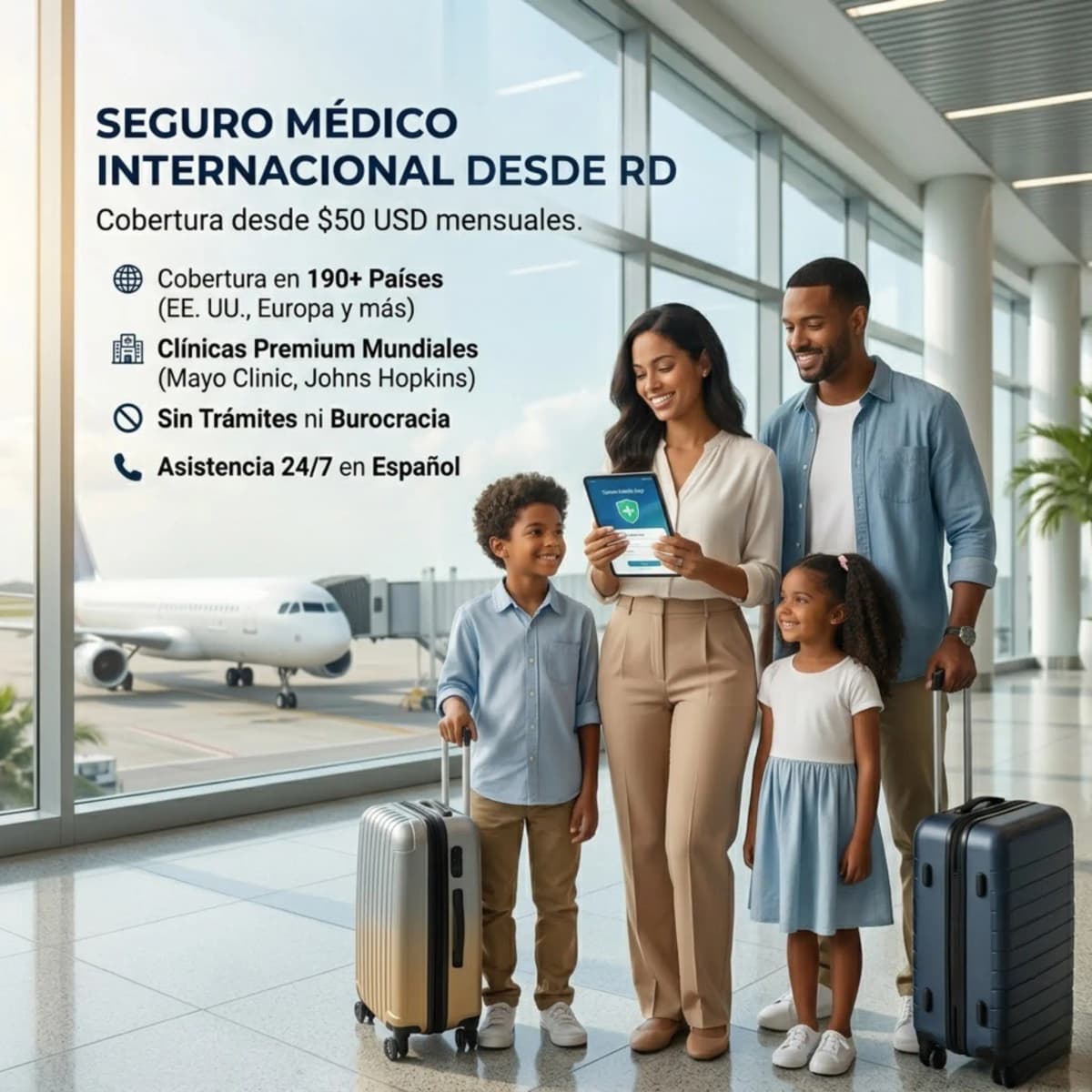 Beneficios del seguro médico internacional para dominicanos – Cobertura global desde RD